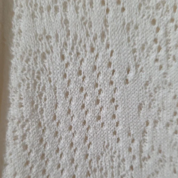 Express Cream Asymmetrical Skirt - Picture 3 of 3